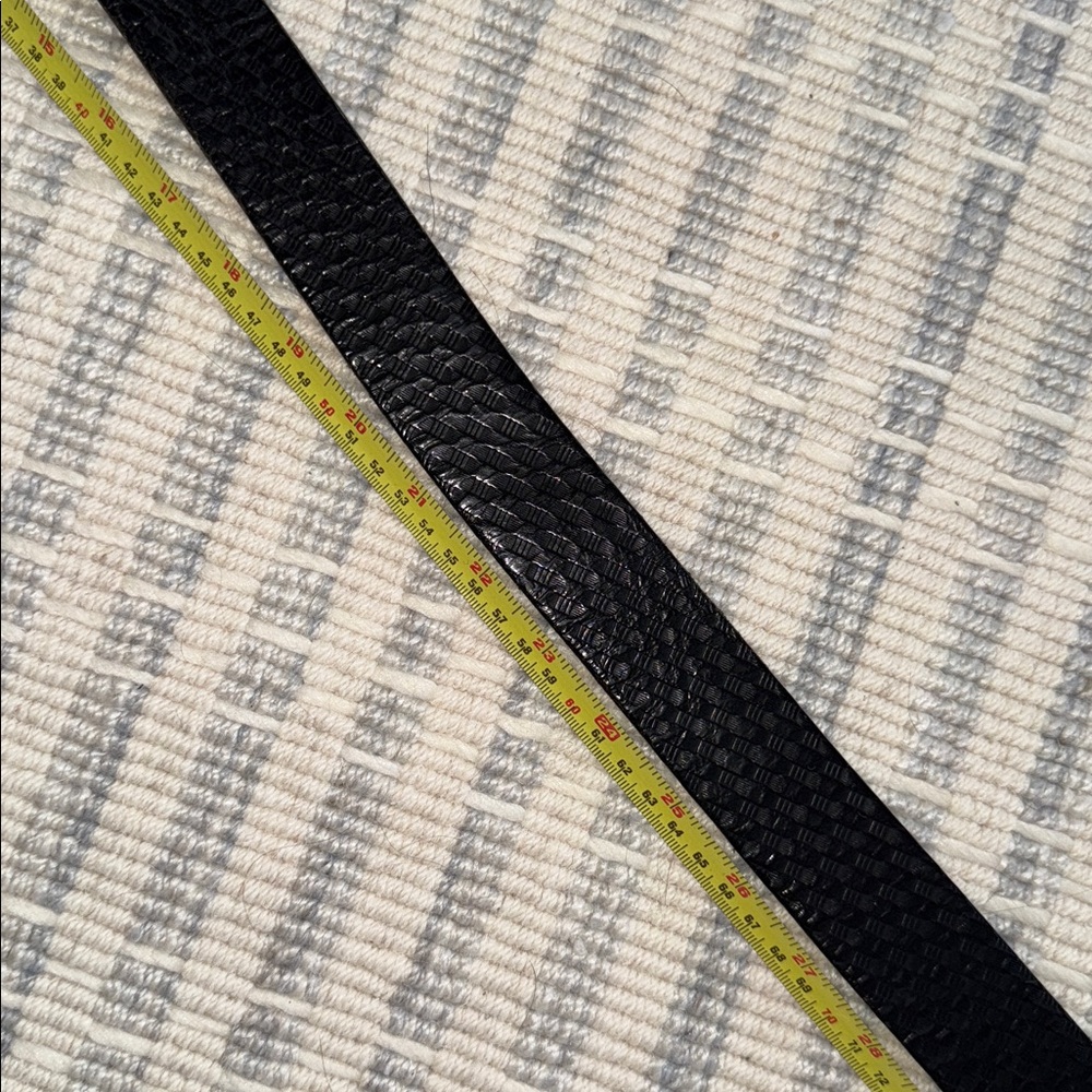 Genuine Dickies Mens black leather belt L 38-40 - Picture 10 of 12